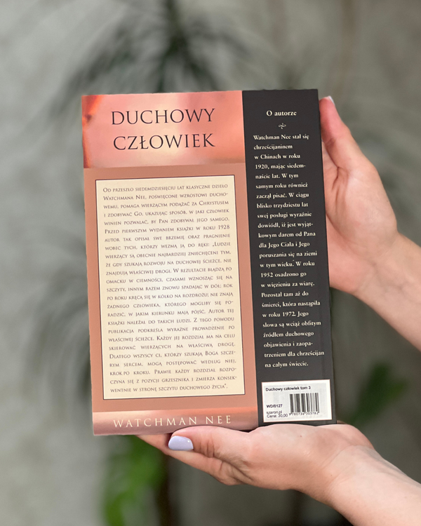 Duchowy człowiek Tom 1,2,3 | Watchman Nee