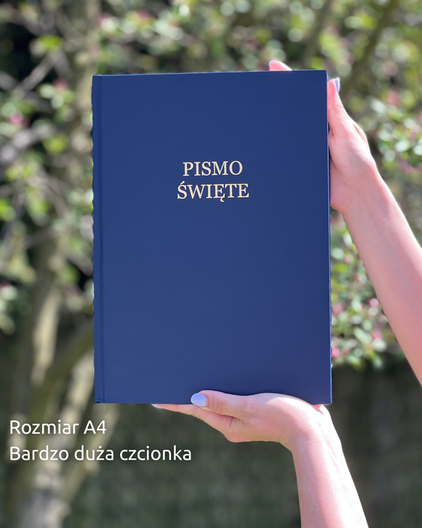 UBG - Uwspółcześniona Biblia Gdańska - A4, bardzo duża czcionka