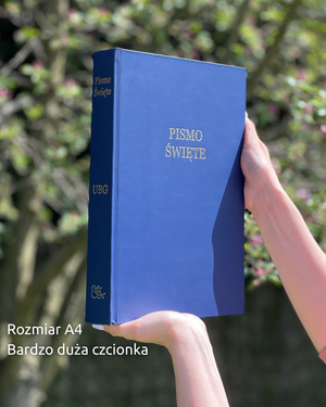 UBG - Uwspółcześniona Biblia Gdańska - A4, bardzo duża czcionka