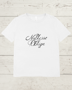 Koszulka Noblesse Oblige | Grafika Magdy Błaszkiewicz