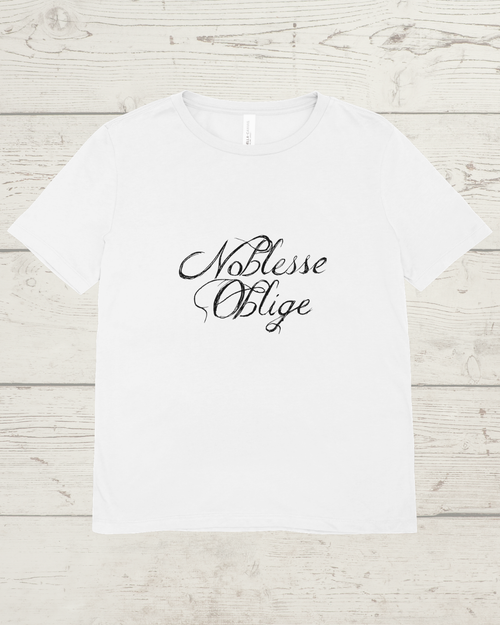 Koszulka Noblesse Oblige | Grafika Magdy Błaszkiewicz